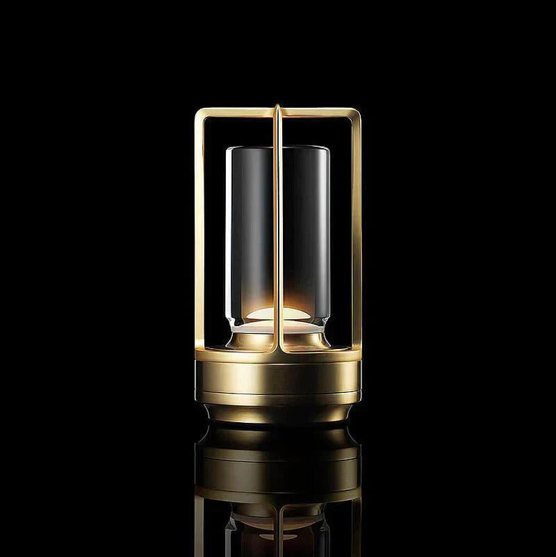 LumiGlow I Dimbare Tafellamp met Handgepolijst Kristalglas-Anouks-corner