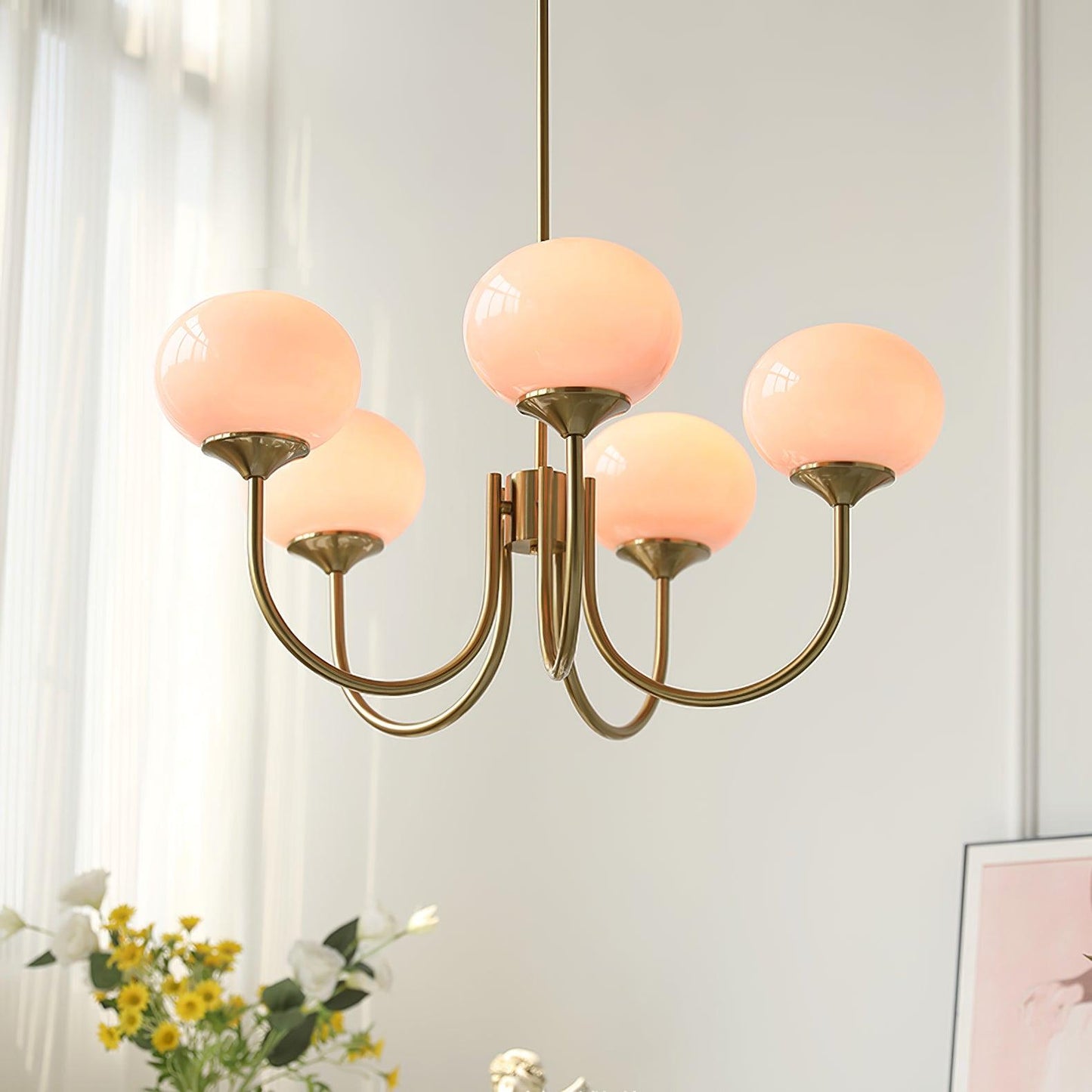 Marshmallow Kroonluchter Plafondlamp-Anouks-corner