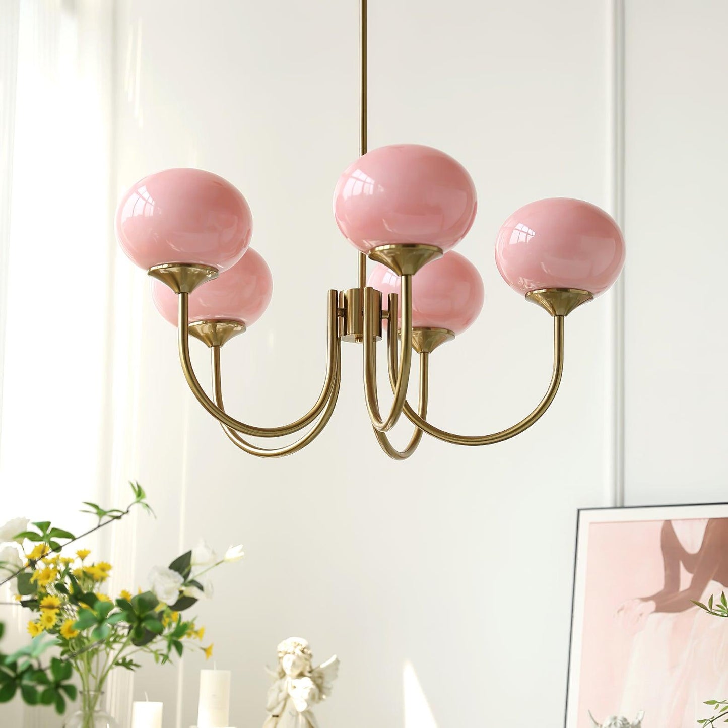 Marshmallow Kroonluchter Plafondlamp-Anouks-corner