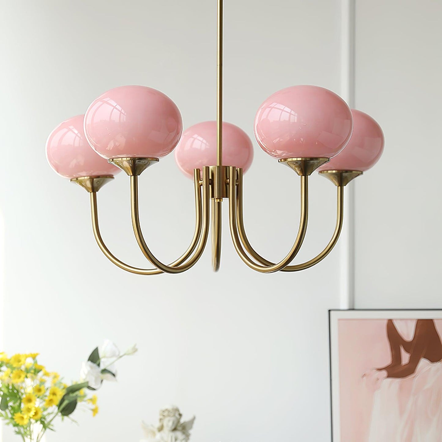 Marshmallow Kroonluchter Plafondlamp-Anouks-corner