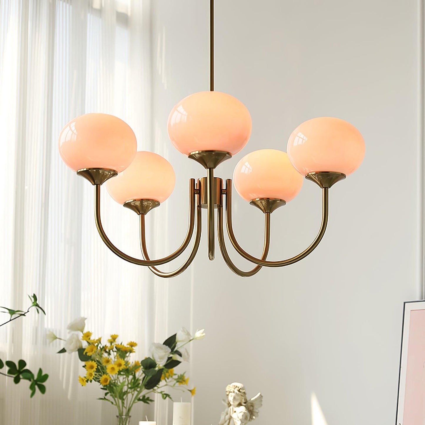 Marshmallow Kroonluchter Plafondlamp-Anouks-corner