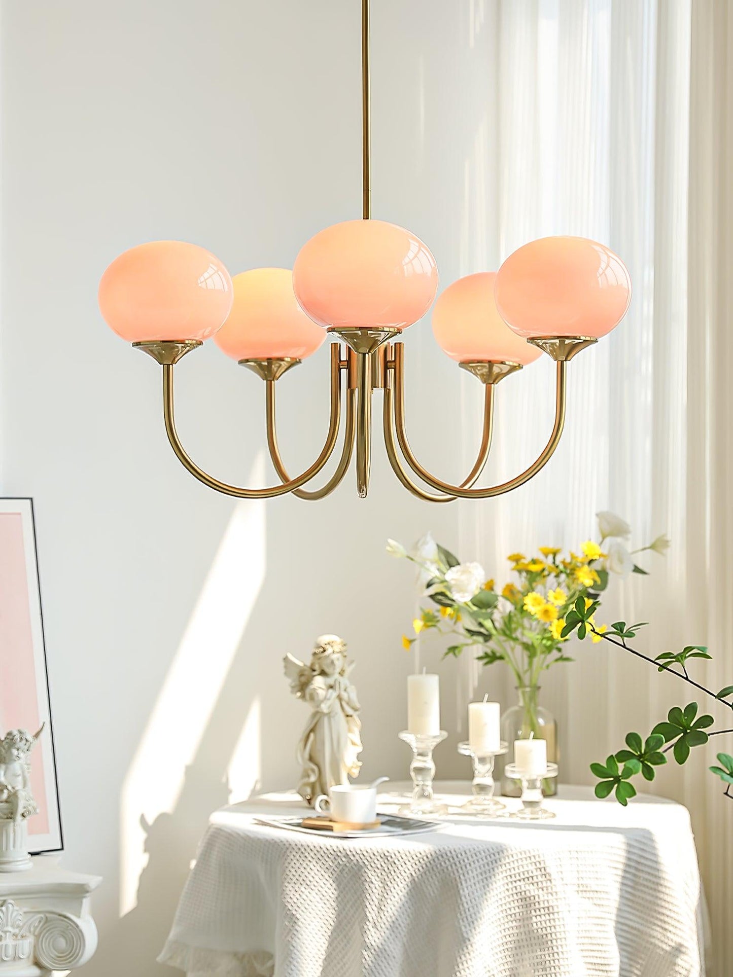 Marshmallow Kroonluchter Plafondlamp-Anouks-corner