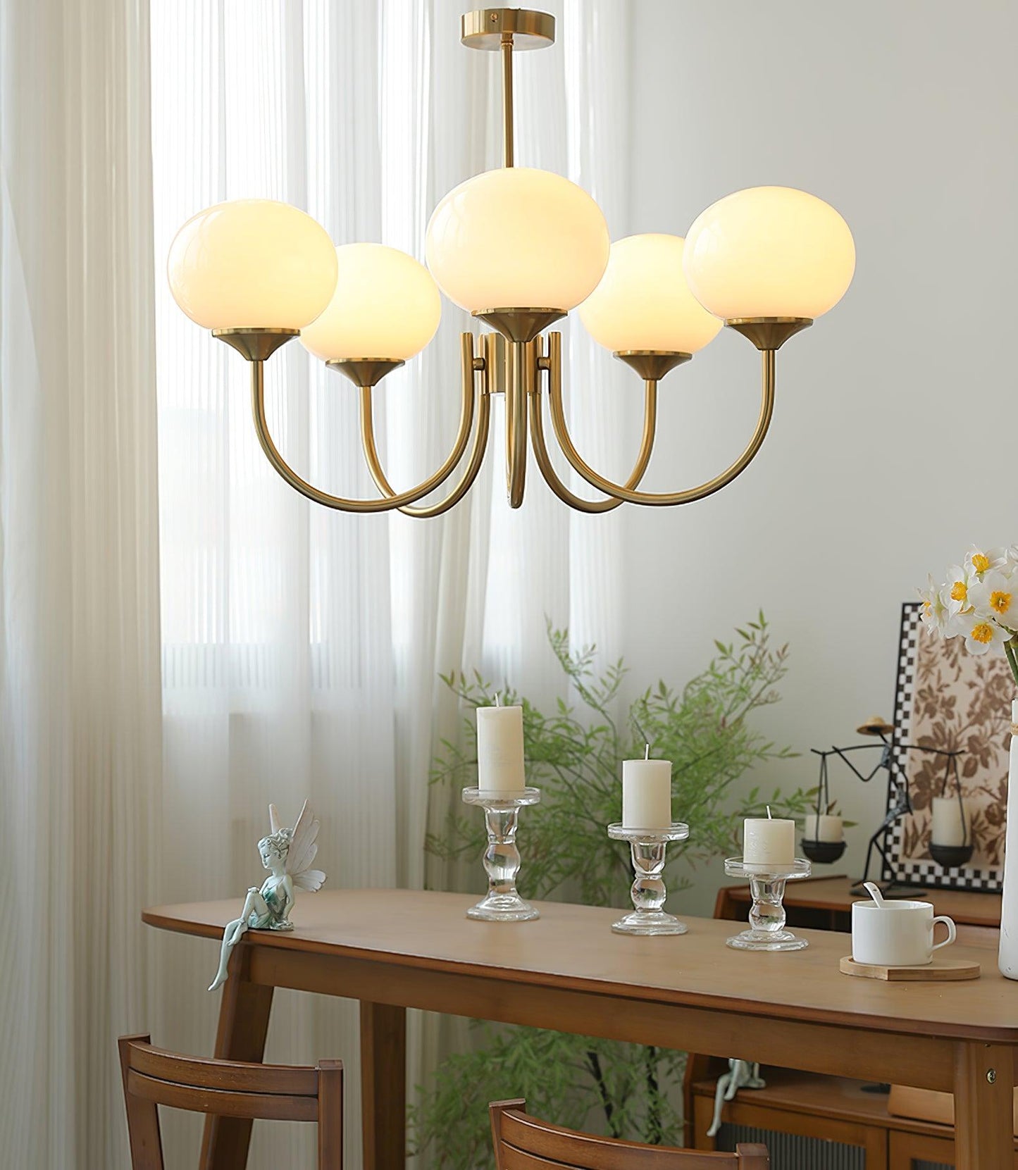 Marshmallow Kroonluchter Plafondlamp-Anouks-corner