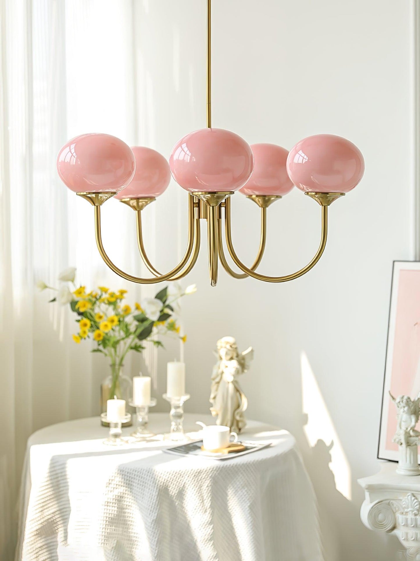 Marshmallow Kroonluchter Plafondlamp-Anouks-corner