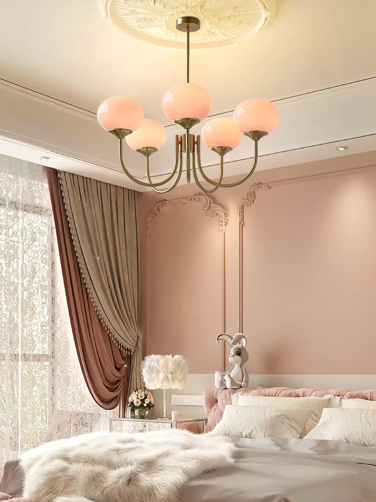Marshmallow Kroonluchter Plafondlamp-Anouks-corner