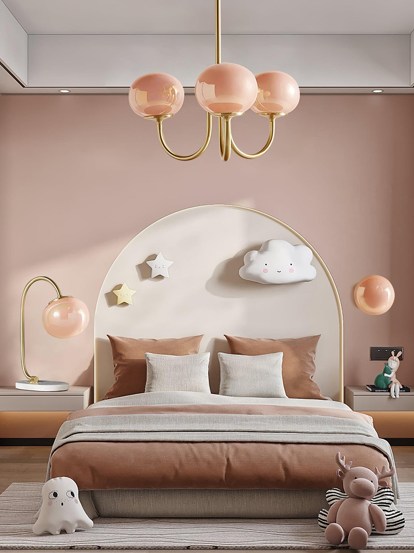 Marshmallow Kroonluchter Plafondlamp-Anouks-corner