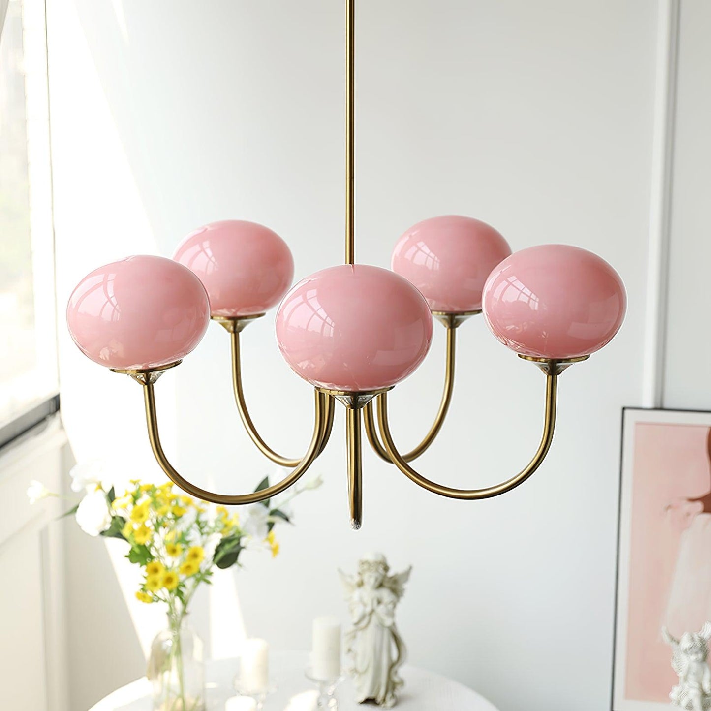 Marshmallow Kroonluchter Plafondlamp-Anouks-corner