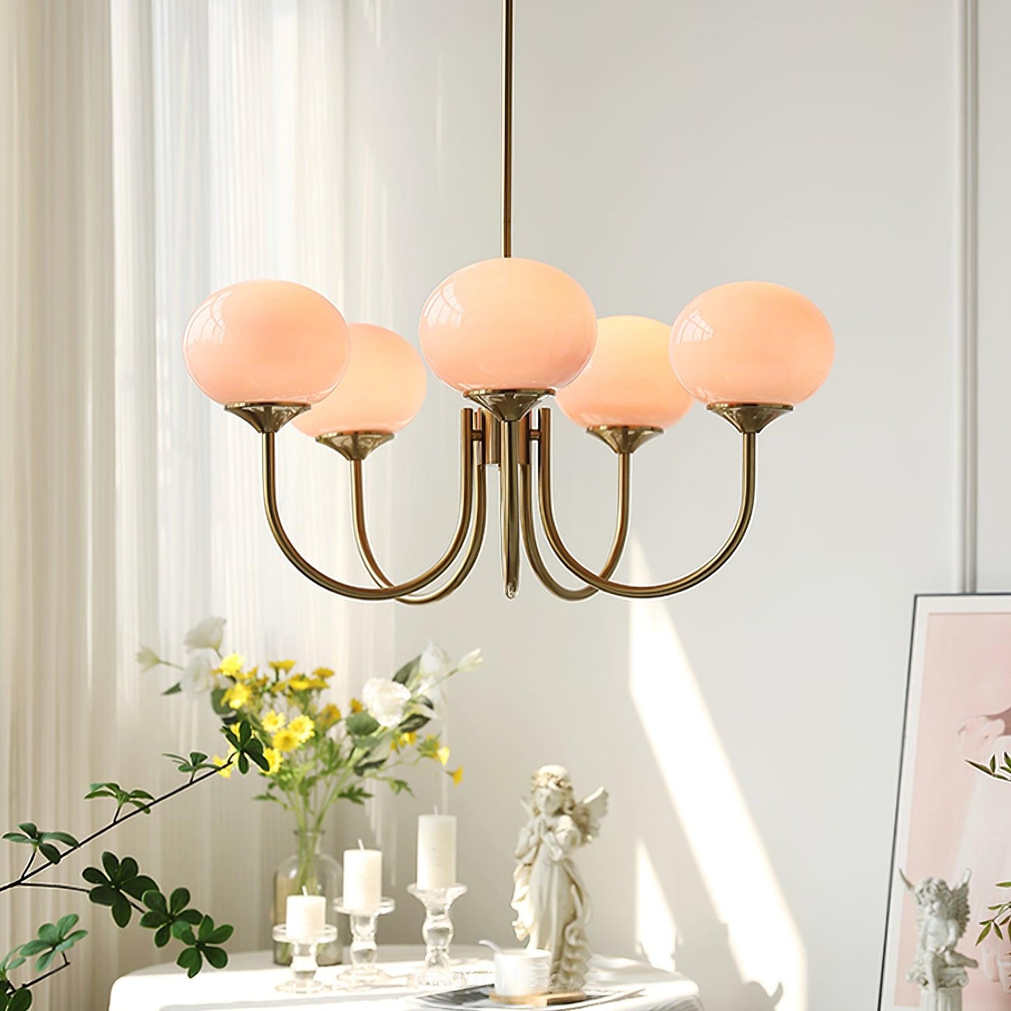 Marshmallow Kroonluchter Plafondlamp-Anouks-corner