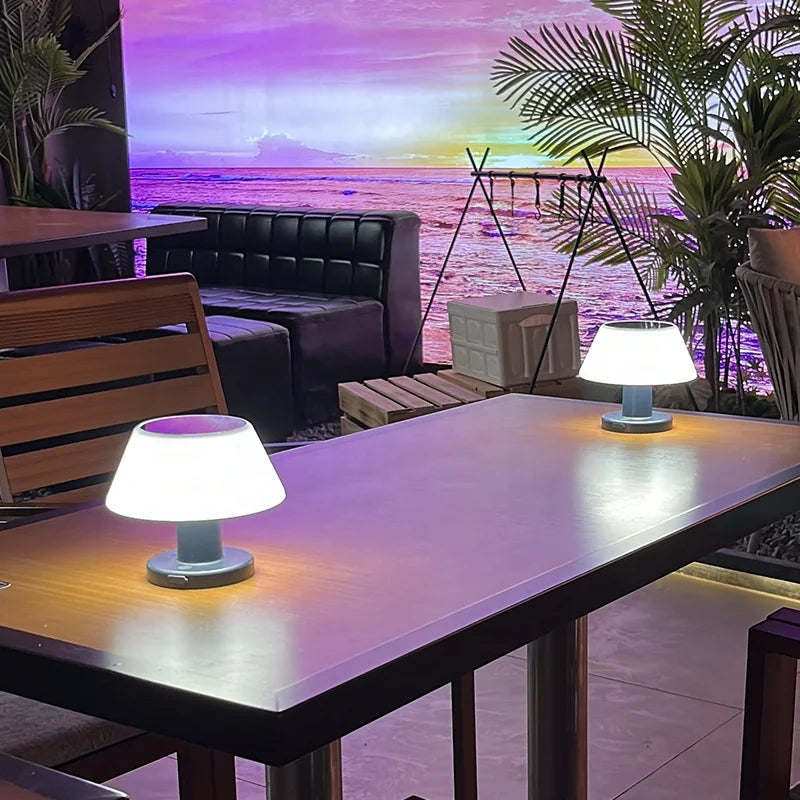 LumaSolar - Draagbare Tafellamp met Solar Oplaadfunctie-Anouks-corner