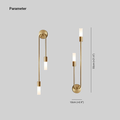Aurelio | Moderne LED Wandlamp | Goud-Anouks-corner